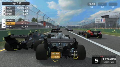 F1 Mobile Racing手游app截图