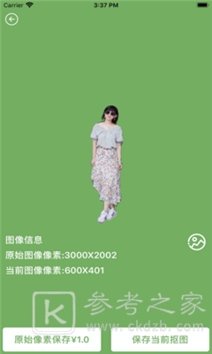 大眼抠图