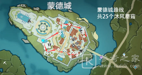 原神沐风蘑菇在哪里获取 原神沐风蘑菇获取位置及路线介绍