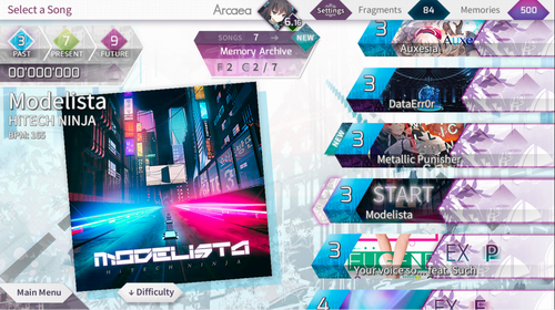 Arcaea截图