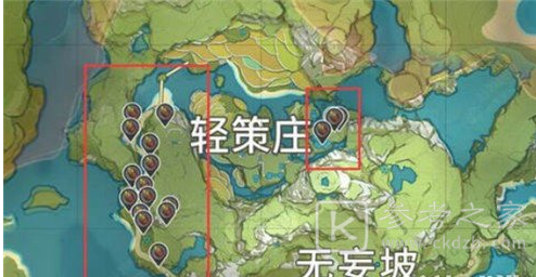 原神竹笋在哪采集 1.1版本竹笋刷新位置介绍