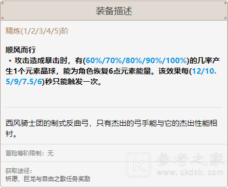原神迪奥娜武器选什么好 迪奥娜四星武器选择攻略