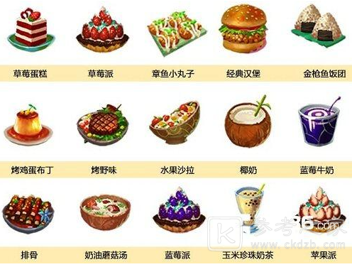 创造与魔法食谱大全 最新版烹饪配方汇总