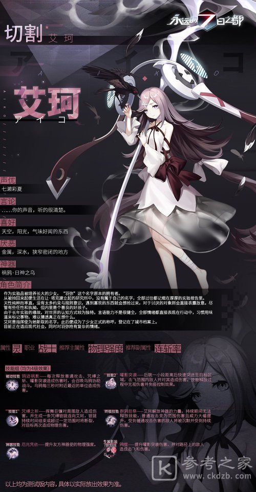 永远的7日之都艾珂支线怎么选 艾珂好感度任务攻略