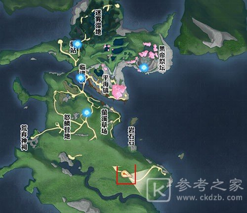 《天谕手游》祭坛位置介绍