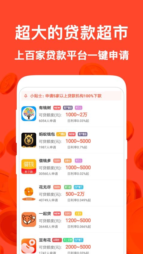 共享钱庄截图