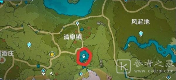 原神莲蓬位置分布图一览