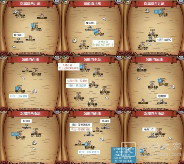 小小航海士外传全海域玩法指南 全海域攻略