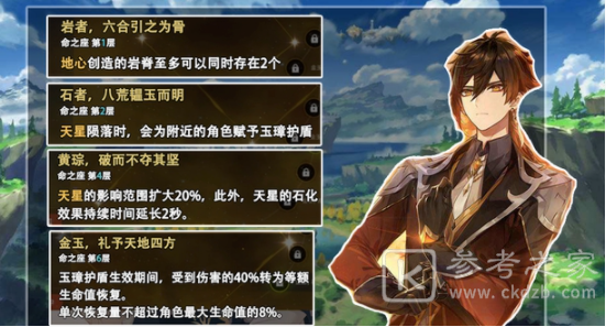 原神钟离角色分析 钟离角色技能详解