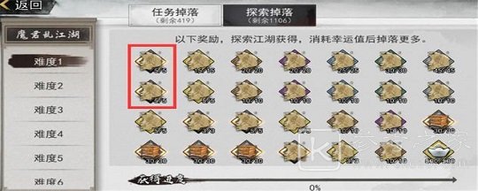 我的侠客闯王宝藏要集齐物品介绍 闯王宝藏开启方法