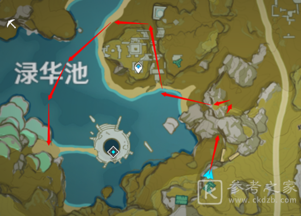 原神12.4飞行挑战路线介绍 12月4日全新飞行挑战方法