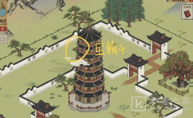 江南百景图虎丘宝箱及钥匙位置大全