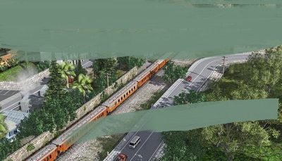 3D模拟火车游戏2021截图