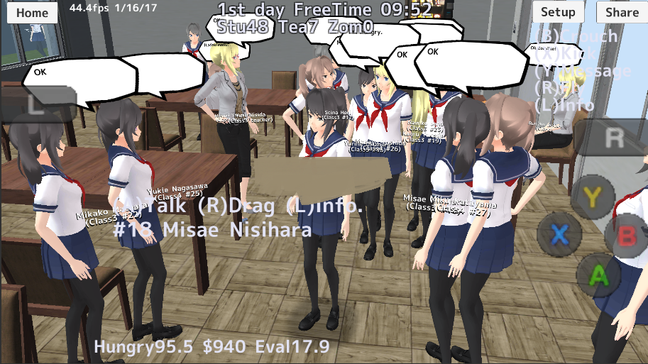 School Girls Simulator截图