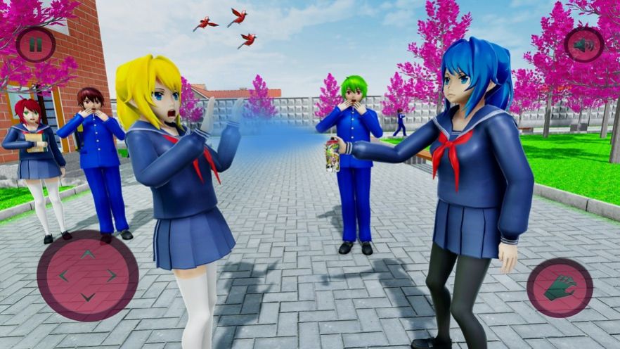 动漫高中黑帮3D截图