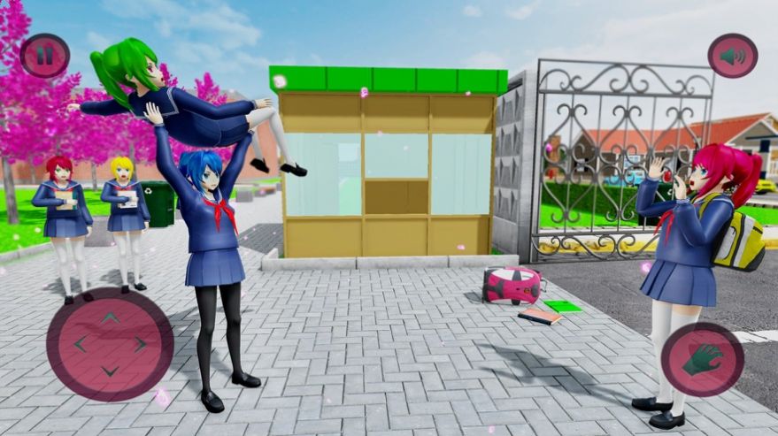 动漫高中黑帮3D截图