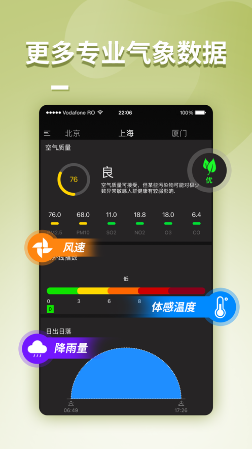 超本地天气截图