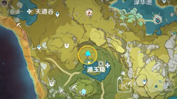 原神天遒宝迹任务怎么完成 天遒宝迹3个藏宝地位置大全图片3