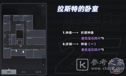 未定事件簿致斯卡提的情诗密码和钥匙位置攻略