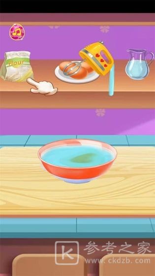 宝宝学做早餐