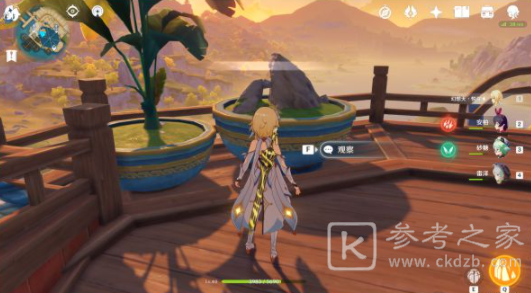 原神望舒客栈留意假山模型宝箱在哪