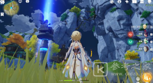 原神望舒客栈留意假山模型宝箱在哪