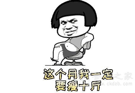 抖音超大表情包代码大全：熊猫头动态gif小脂肪退下吧本宫要瘦了表情包[多图]图片8