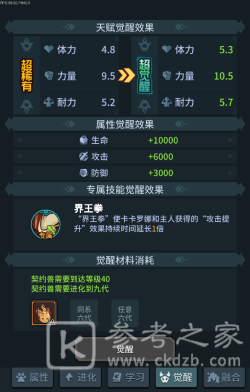 提灯与地下城觉醒意志怎么得？契约兽怎么觉醒图片3