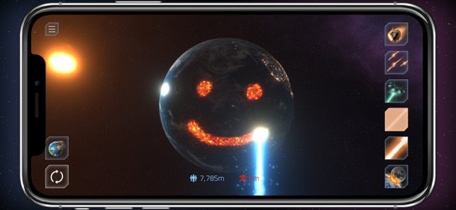 星球碰撞模拟器截图