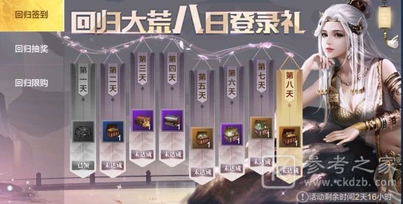 妄想山海回归奖励要多久？回归奖励有什么？图片1