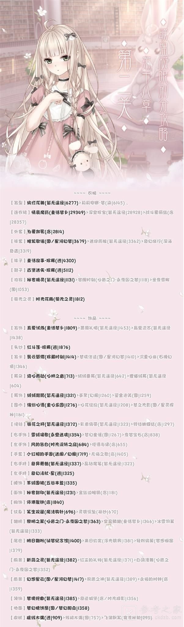奇迹暖暖联盟委托18章怎么过？联盟委托18章通关攻略图片3