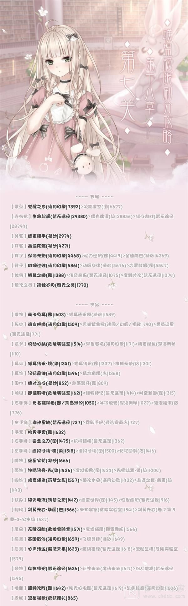 奇迹暖暖联盟委托18章怎么过？联盟委托18章通关攻略图片8