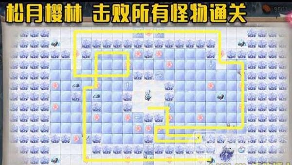 阴阳师松月樱林路线是什么？松月樱林全成就宝箱通关路线图图片6