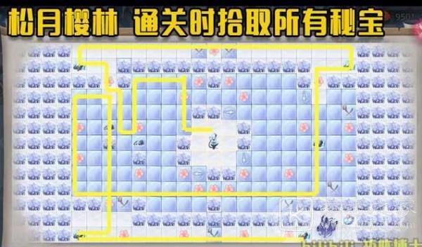 阴阳师松月樱林路线是什么？松月樱林全成就宝箱通关路线图图片5