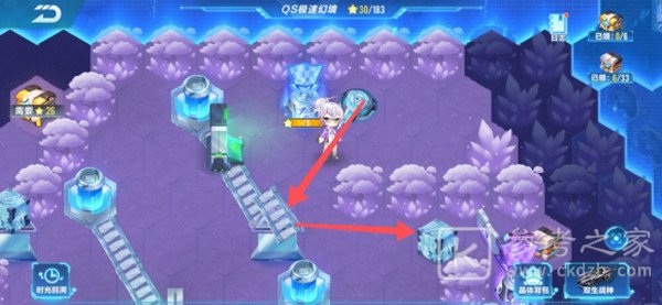 QQ飞车手游S21极速幻境第一章怎么过？回忆之森通关路线图文一览图片10