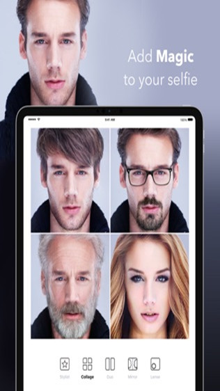 faceapp截图