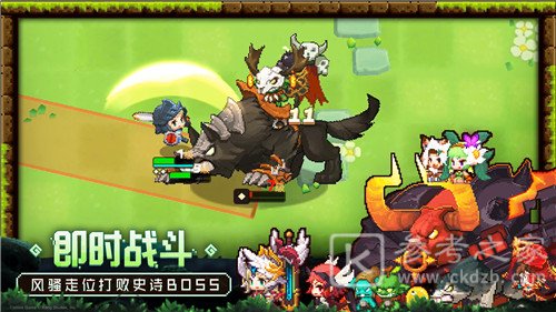 《坎公骑冠剑》不限号删档运动今日开启 像素狂潮即将来袭