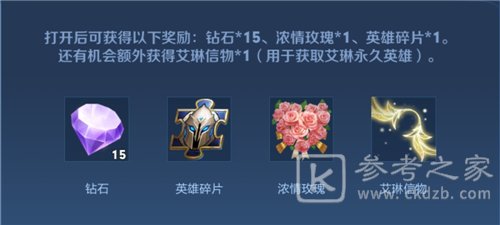 王者荣耀艾琳信物概率一览 艾琳信物怎么获得图片3
