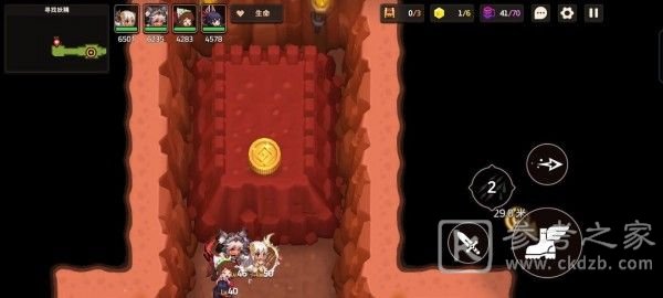 坎公骑冠剑6-2金币宝箱位置图文一览 6-2寻找妖精通关攻略大全图片2