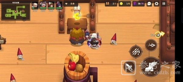 坎公骑冠剑6-2金币宝箱位置图文一览 6-2寻找妖精通关攻略大全图片5