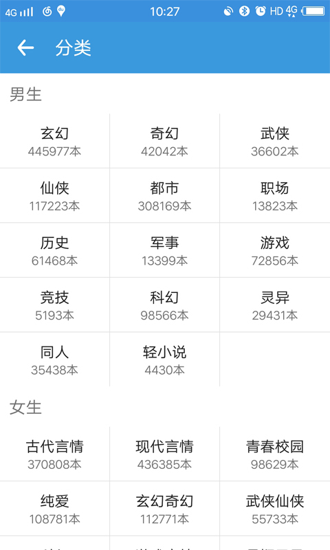 书香阁小说截图