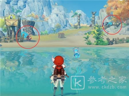 原神地平的边缘纯水动物在哪？地平的边缘纯水动物位置介绍图片5