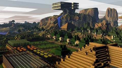 沙盒世界建筑3D截图