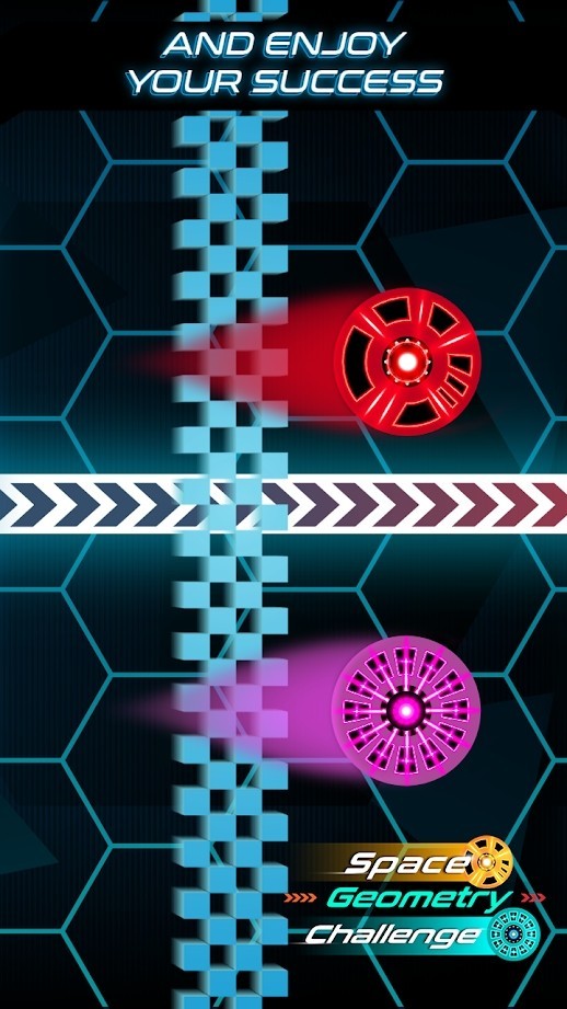 霓虹银河奔跑截图