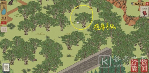 江南百景图桂海寻孤在哪里？桂海寻孤位置大全图片2