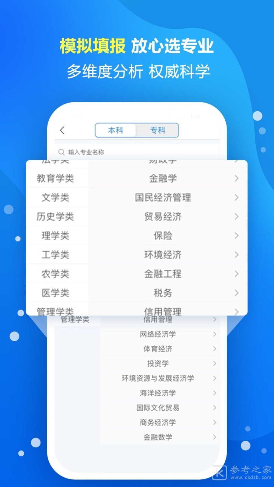 高考志愿填报专家系统