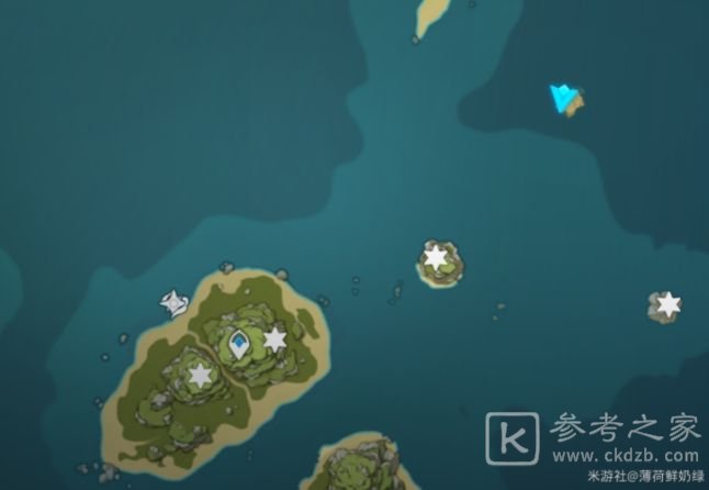 原神布丁岛解密攻略 布丁岛全宝箱位置坐标图文一览图片10