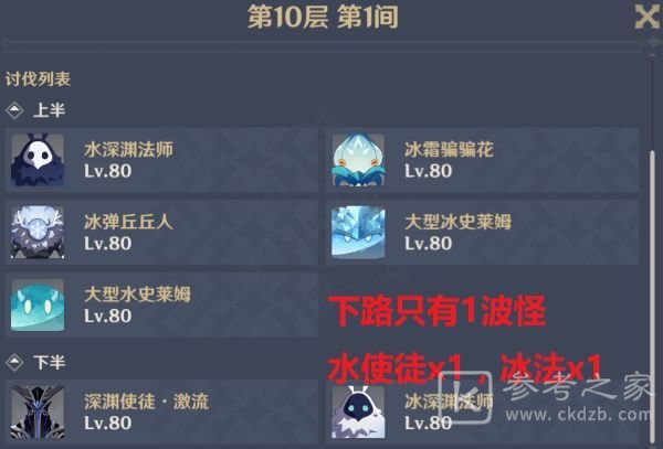 原神深境螺旋第二期满星攻略 1.6深境螺旋通关阵容推荐图片3