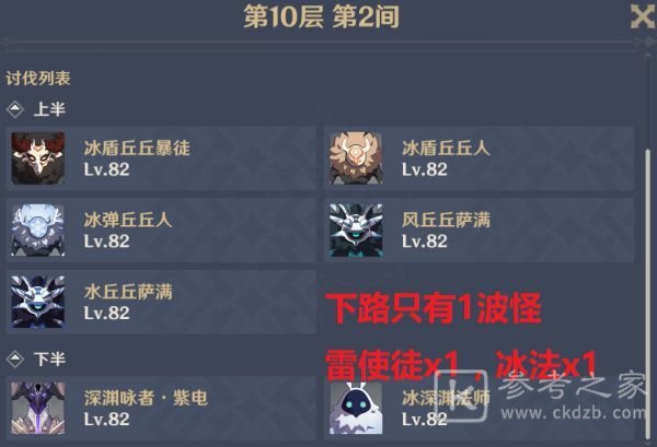 原神深境螺旋第二期满星攻略 1.6深境螺旋通关阵容推荐图片4