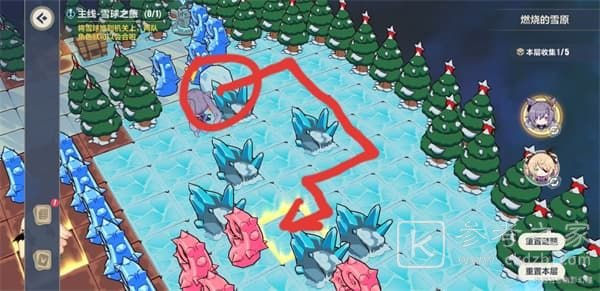 崩坏3燃烧的雪原通关攻略 燃烧的雪原通关流程图文一览图片6